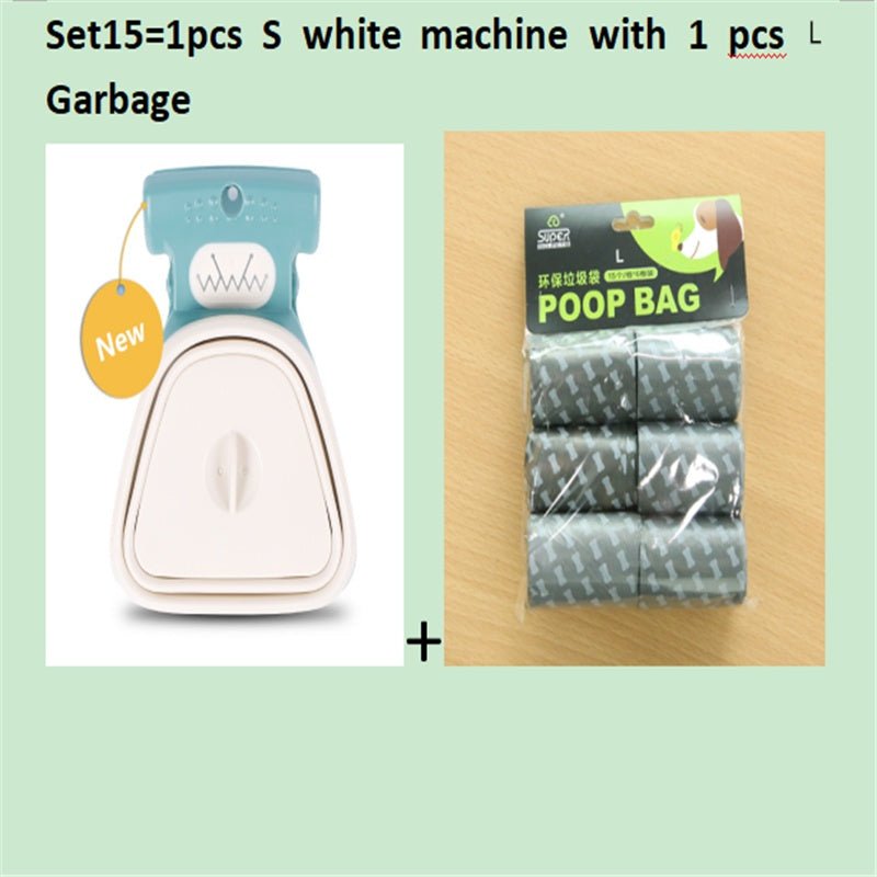 Dog Pet Travel Foldable Pooper Scooper With 1 Roll Decomposable bags Poop Scoop Clean Pick Up Excreta Cleaner Epacket Shipping 0 - Lazy Paper Club