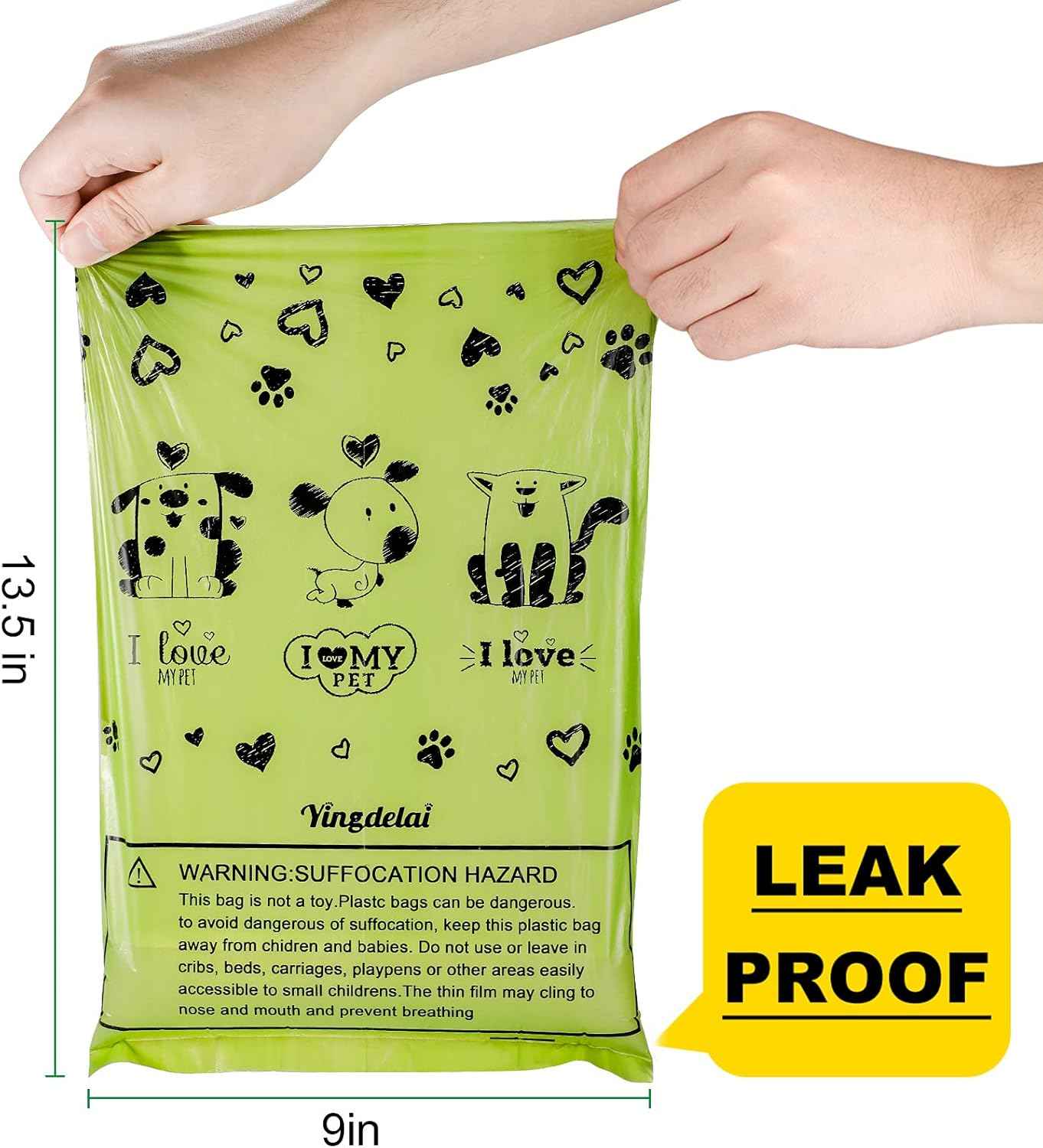 Dog Poop Bags for Every Adventure | Leak-Proof, Eco-Friendly - Lazy Paper Club