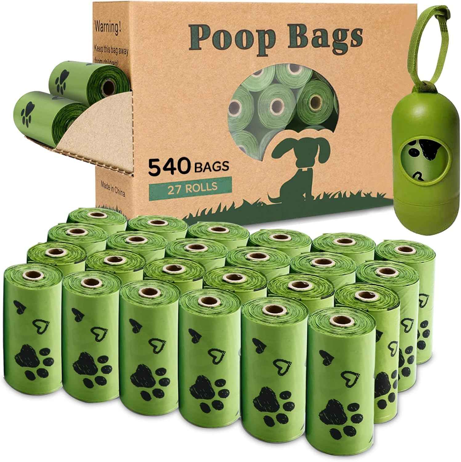 Dog Poop Bags for Every Adventure | Leak-Proof, Eco-Friendly - Lazy Paper Club