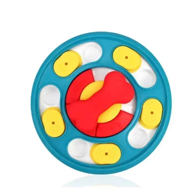 Dog Puzzle Slow Feeder Toy – Interactive Treat Dispenser for Mental Stimulation - Lazy Paper Club
