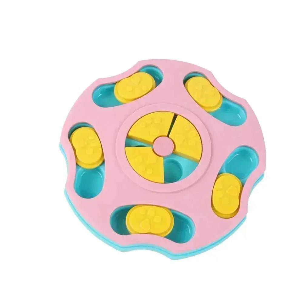 Dog Puzzle Slow Feeder Toy – Interactive Treat Dispenser for Mental Stimulation - Lazy Paper Club