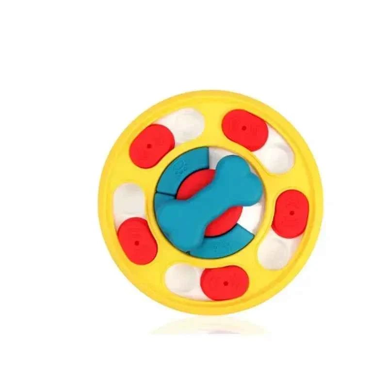 Dog Puzzle Slow Feeder Toy – Interactive Treat Dispenser for Mental Stimulation - Lazy Paper Club