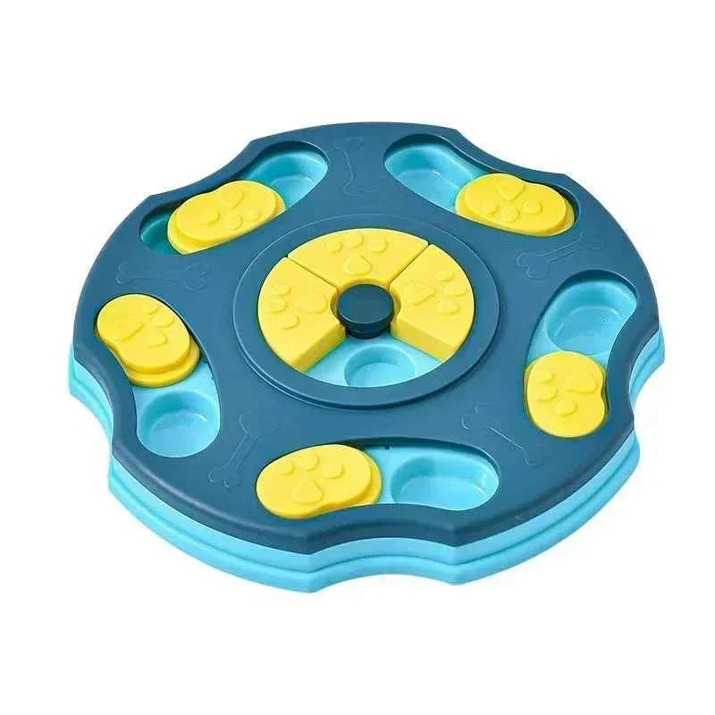 Dog Puzzle Slow Feeder Toy – Interactive Treat Dispenser for Mental Stimulation - Lazy Paper Club