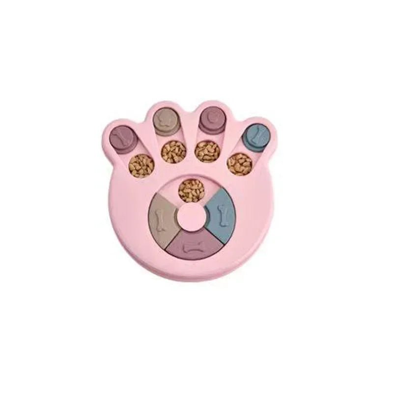 Dog Puzzle Toys Slow Feeder Interactive Increase Puppy IQ Food Dispenser Slowly Eating NonSlip Bowl Pet Cat Dogs Training Game - Lazy Paper Club