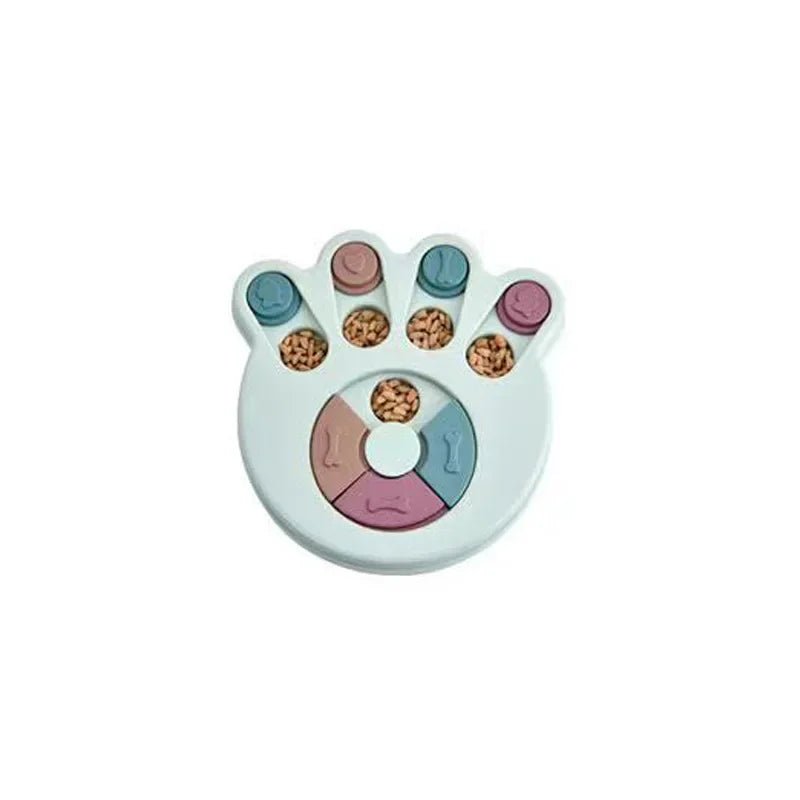 Dog Puzzle Toys Slow Feeder Interactive Increase Puppy IQ Food Dispenser Slowly Eating NonSlip Bowl Pet Cat Dogs Training Game - Lazy Paper Club