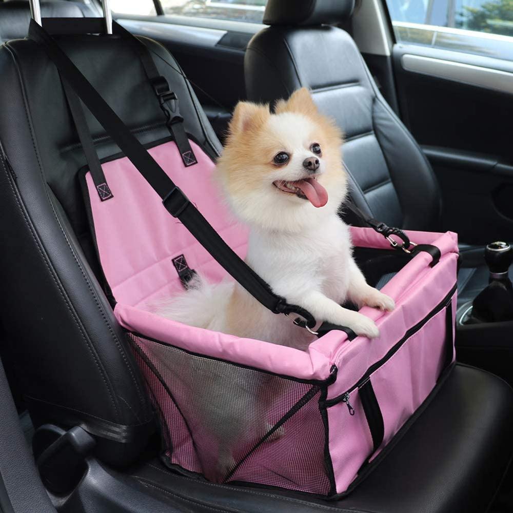 Dog Safety Mesh Travel Carrier Basket Pet Travel Gear - Lazy Paper Club