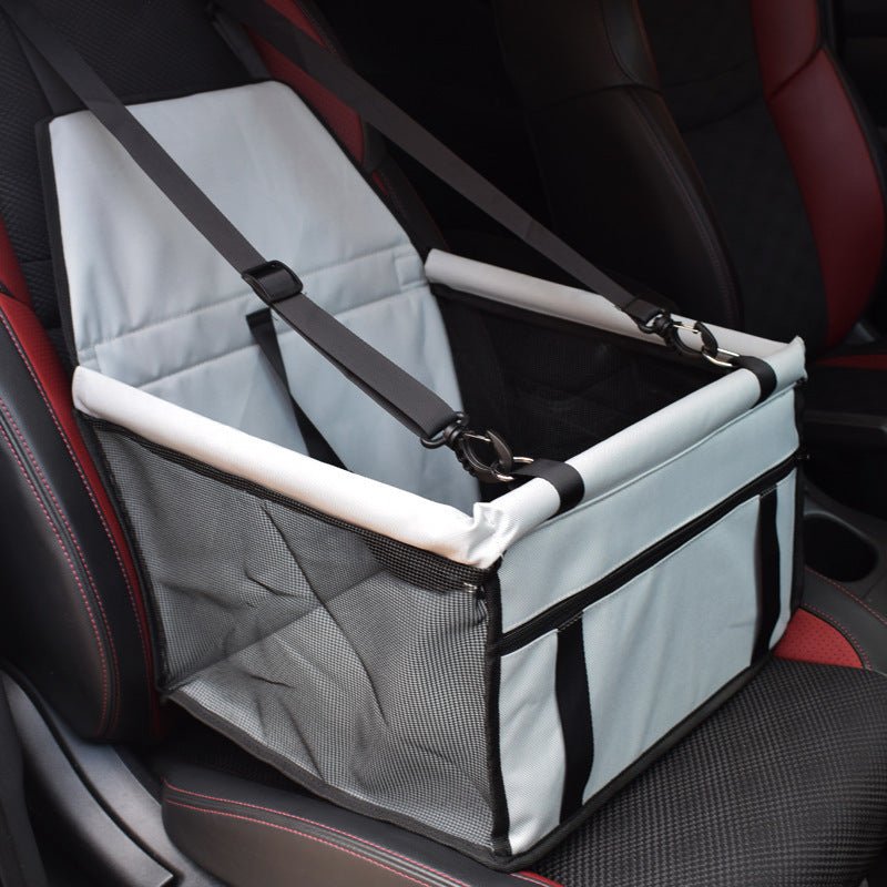 Dog Safety Mesh Travel Carrier Basket Pet Travel Gear - Lazy Paper Club
