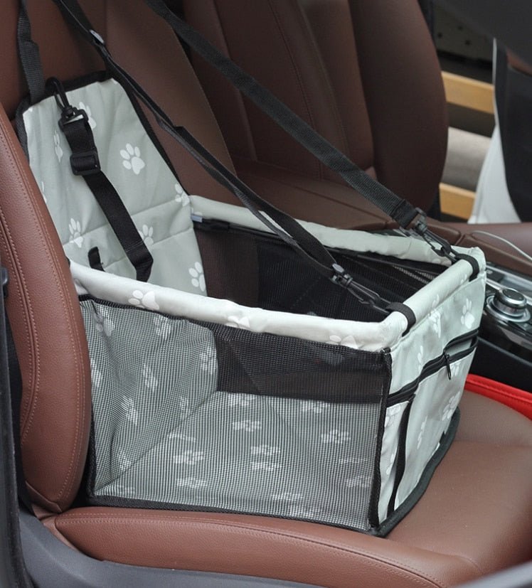 Dog Safety Mesh Travel Carrier Basket Pet Travel Gear - Lazy Paper Club