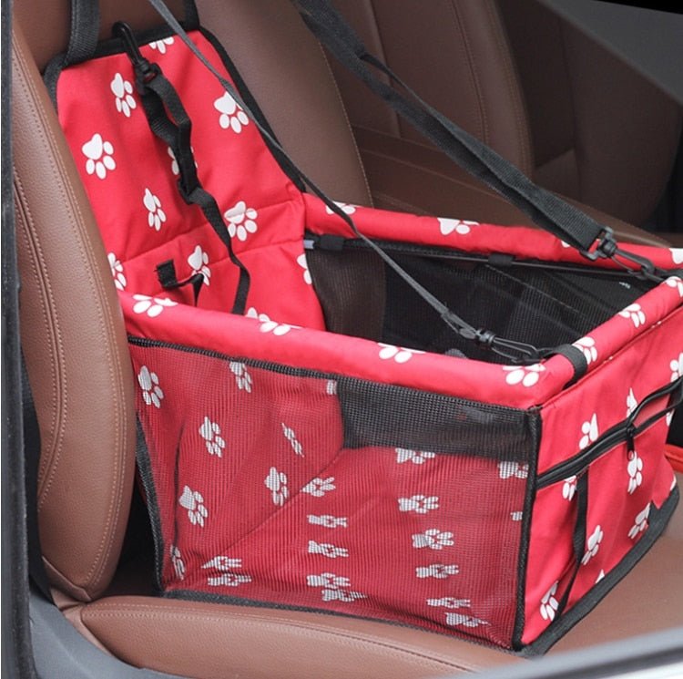 Dog Safety Mesh Travel Carrier Basket Pet Travel Gear - Lazy Paper Club