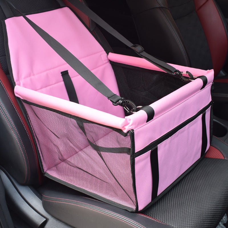 Dog Safety Mesh Travel Carrier Basket Pet Travel Gear - Lazy Paper Club