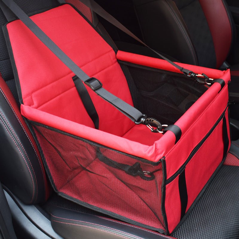 Dog Safety Mesh Travel Carrier Basket Pet Travel Gear - Lazy Paper Club