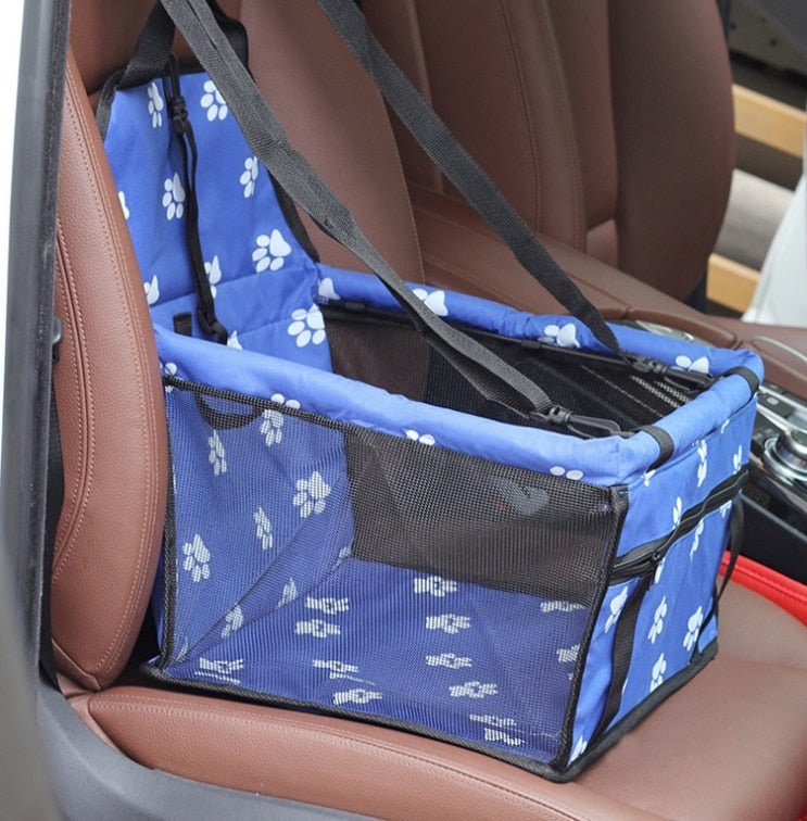 Dog Safety Mesh Travel Carrier Basket Pet Travel Gear - Lazy Paper Club