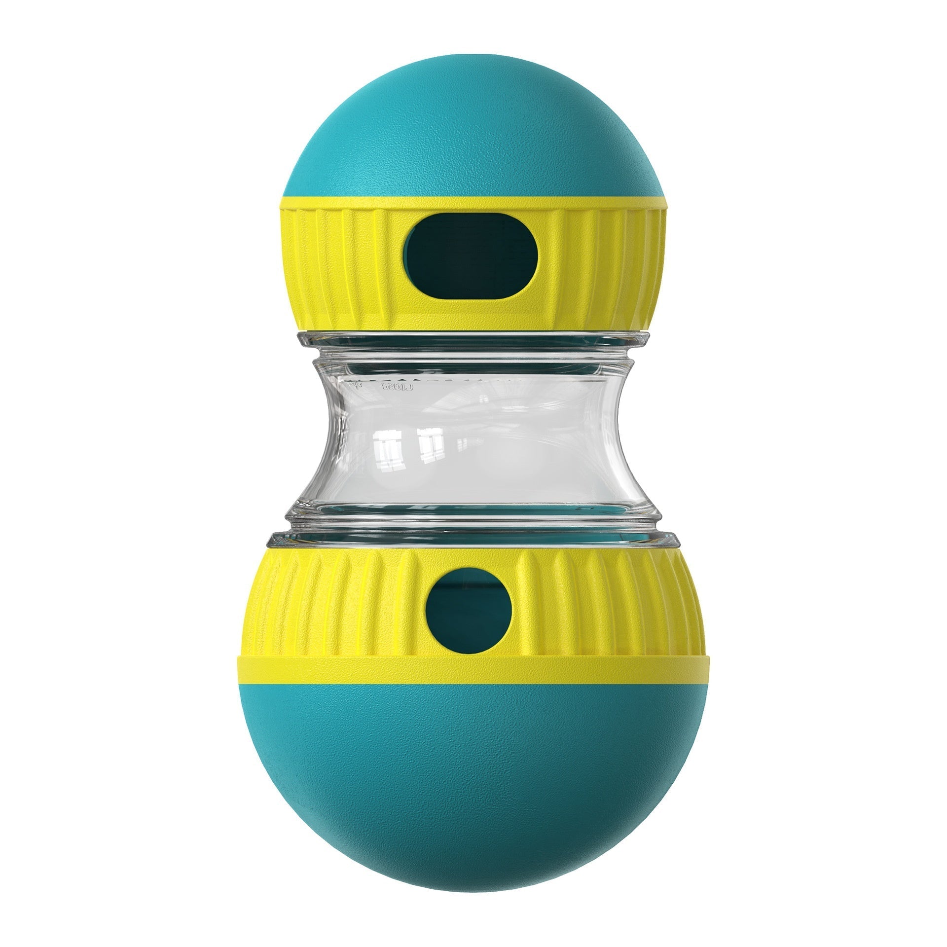 Dog Treat Dispensing Puzzle Toy – Slow Feeder Tumbler Ball | Adjustable Difficulty Pet Supplies - Lazy Paper Club