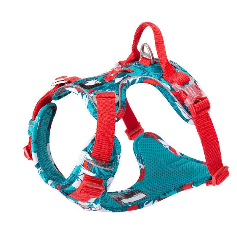 Dog Walking Vest-Style Chest Harness Adjustable For Large Dogs 0 - Lazy Paper Club