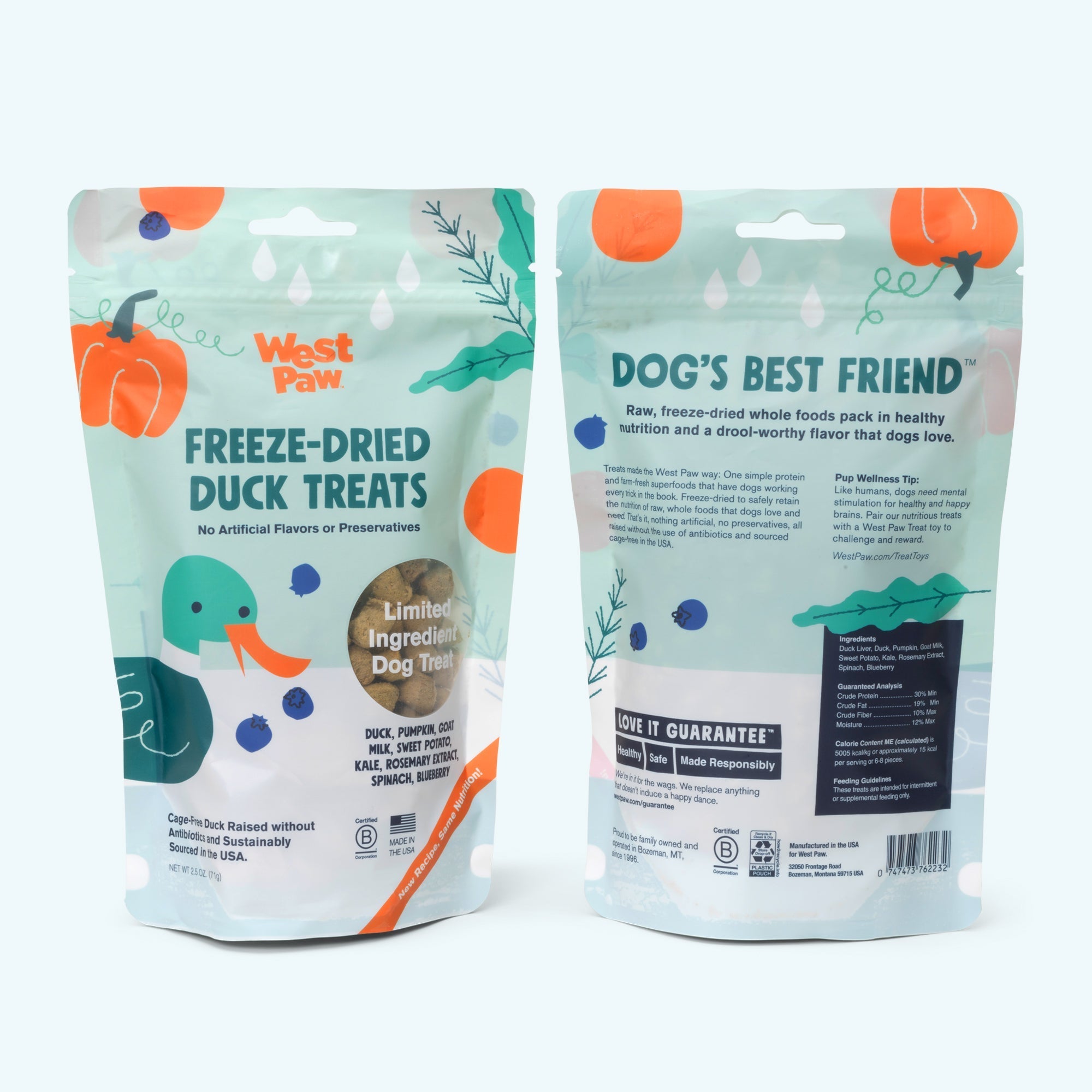 Duck with Superfood Treat - Lazy Paper Club