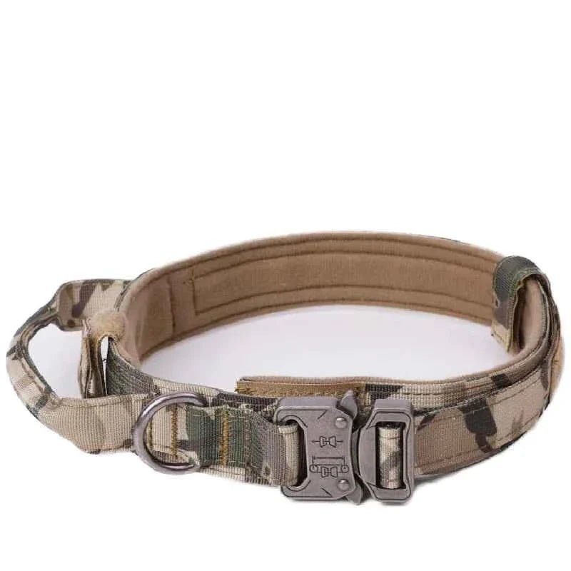 Durable Nylon Dog Collar with Reflective Leash Set - Lazy Paper Club
