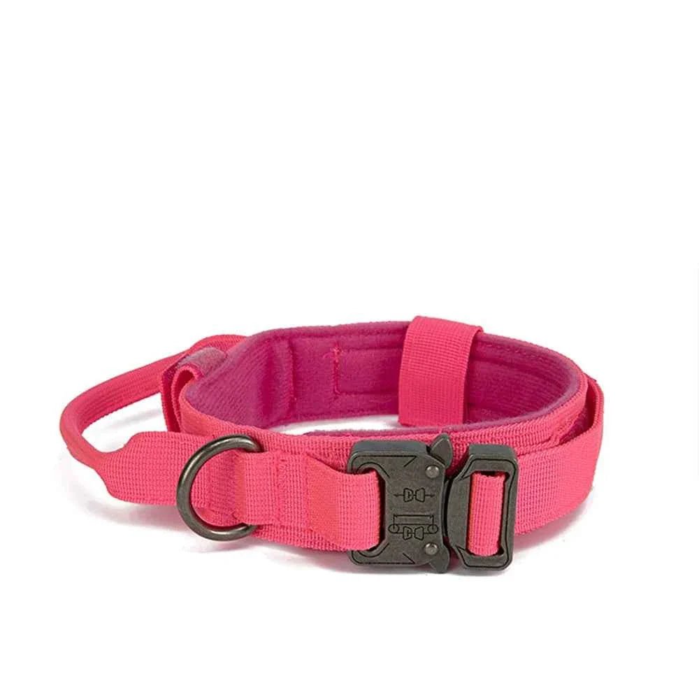 Durable Nylon Dog Collar with Reflective Leash Set - Lazy Paper Club