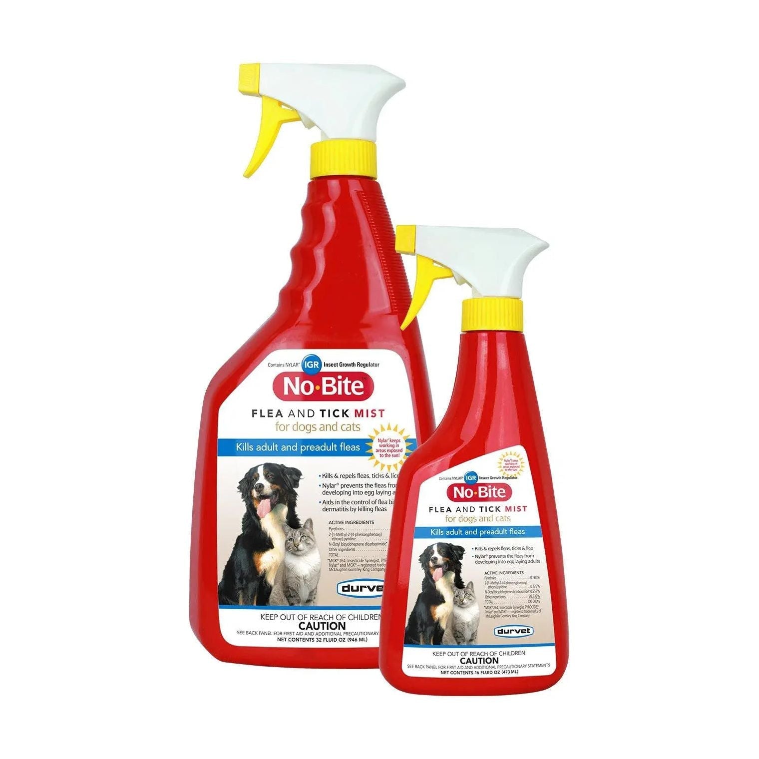 Durvet No-Bite IGR Flea and Tick Mist for Dogs and Cats 16 oz. Pet Supplies > Other Pet Supplies - Lazy Paper Club