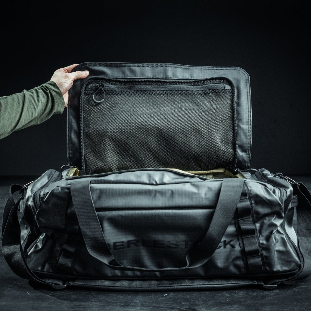 Eberlestock Hyllus Duffel - Ultra-Durable & Water Resistant w/ Internal & External Pockets - Lazy Paper Club