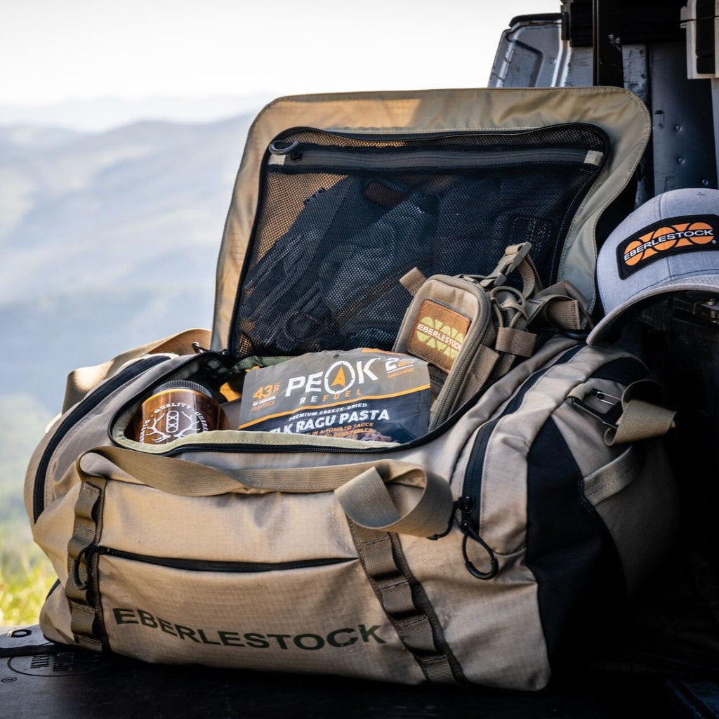 Eberlestock Hyllus Duffel - Ultra-Durable & Water Resistant w/ Internal & External Pockets - Lazy Paper Club
