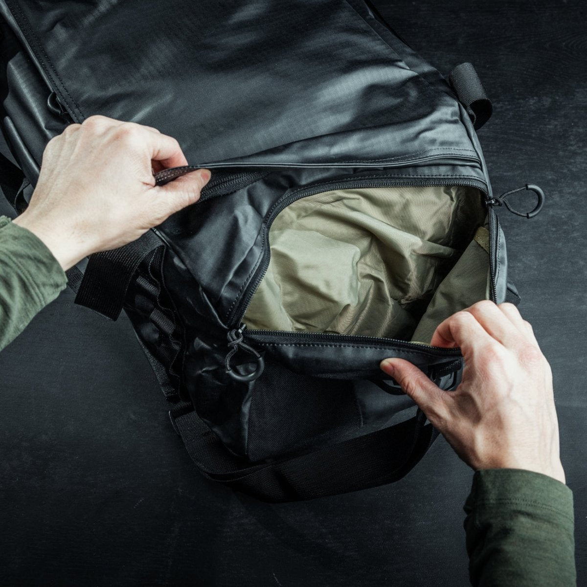 Eberlestock Hyllus Duffel - Ultra-Durable & Water Resistant w/ Internal & External Pockets - Lazy Paper Club