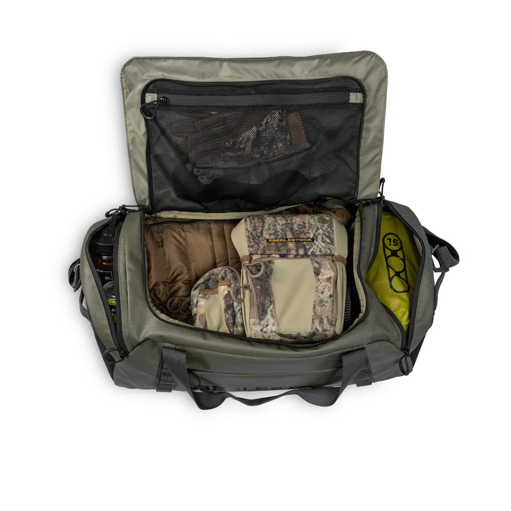 Eberlestock Hyllus Duffel - Ultra-Durable & Water Resistant w/ Internal & External Pockets - Lazy Paper Club