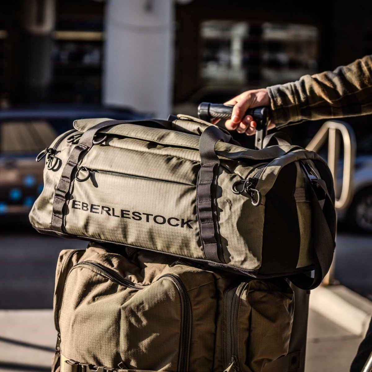 Eberlestock Hyllus Duffel - Ultra-Durable & Water Resistant w/ Internal & External Pockets - Lazy Paper Club