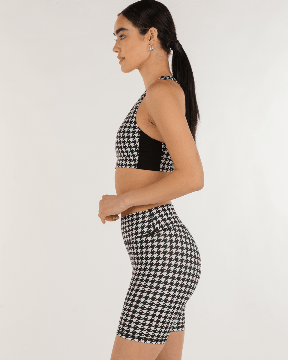 Elsa Fleece V Neck Longline Bra - Lazy Paper Club