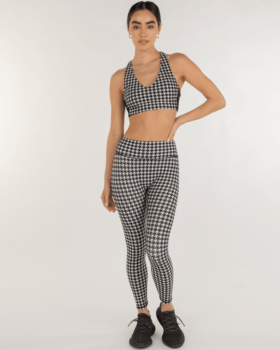 Elsa Fleece V Neck Longline Bra - Lazy Paper Club