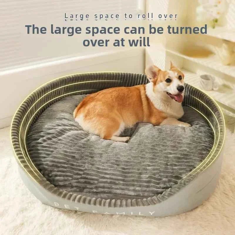 Extra Large Dog Bed Cooling Mat – All Season Warm and Cool Pet Bed Pet Beds - Lazy Paper Club