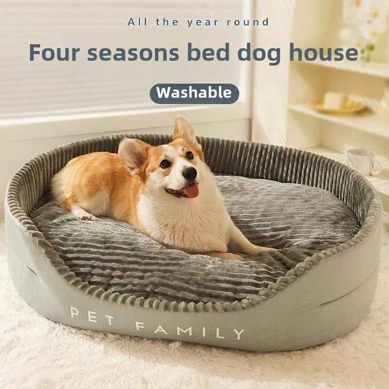 Extra Large Dog Bed Cooling Mat – All Season Warm and Cool Pet Bed Pet Beds - Lazy Paper Club