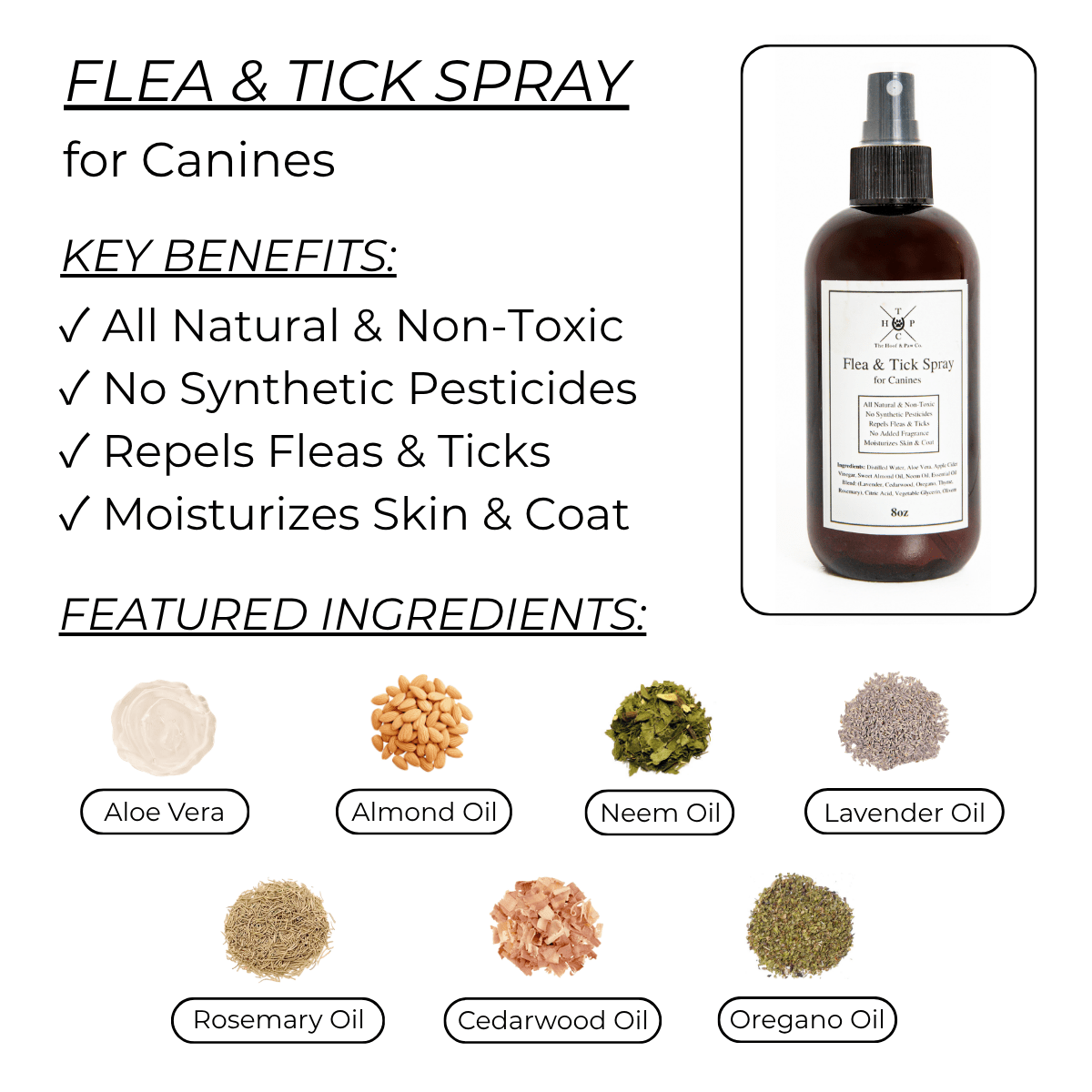 Flea & Tick Spray for Dogs - Lazy Paper Club