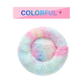 Fluffy Donut Dog Bed, Warm Soft Long Plush Pet Cushion Dog 4 - #Lazy Paper Club#