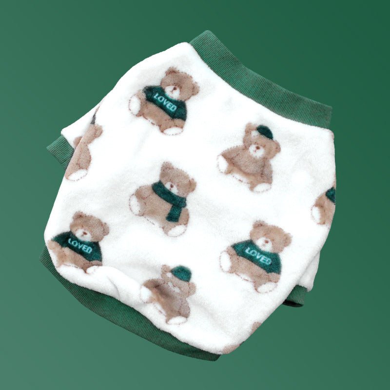 French Clothes Dog Pajamas Winter Clothes Corgi 0 - Lazy Paper Club