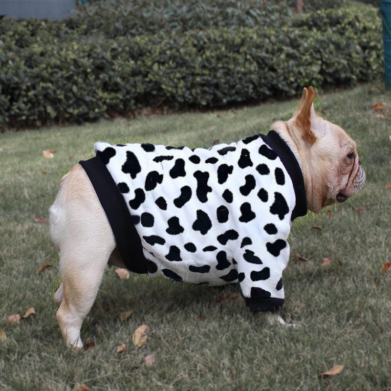 French Clothes Dog Pajamas Winter Clothes Corgi 0 - Lazy Paper Club