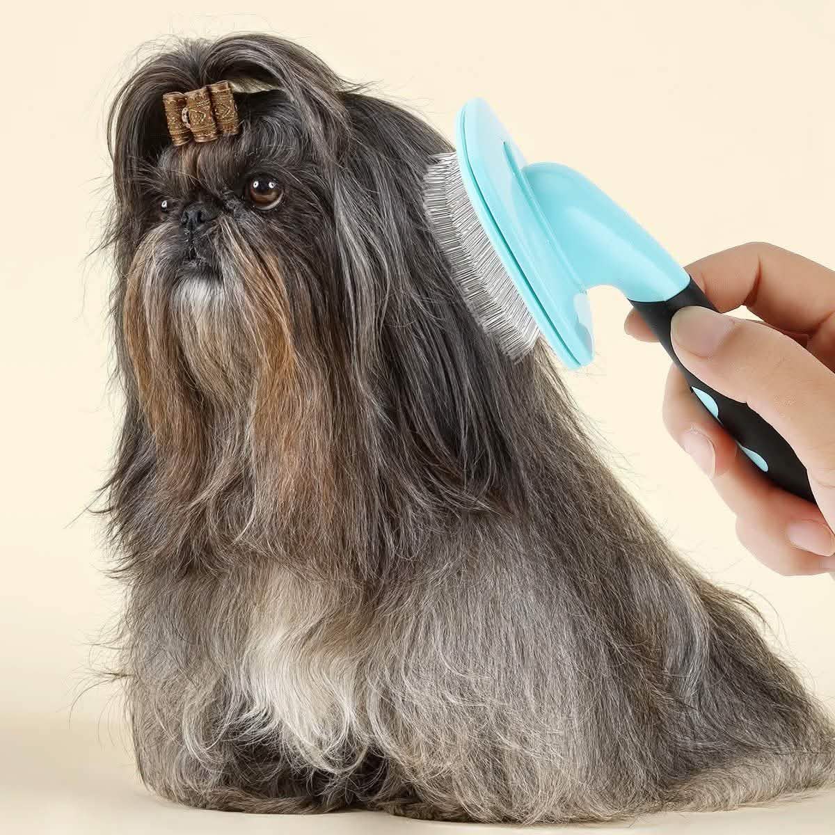 Glendan Dog Brush & Cat Brush - Slicker Pet Grooming Brush Pet Supplies - Lazy Paper Club
