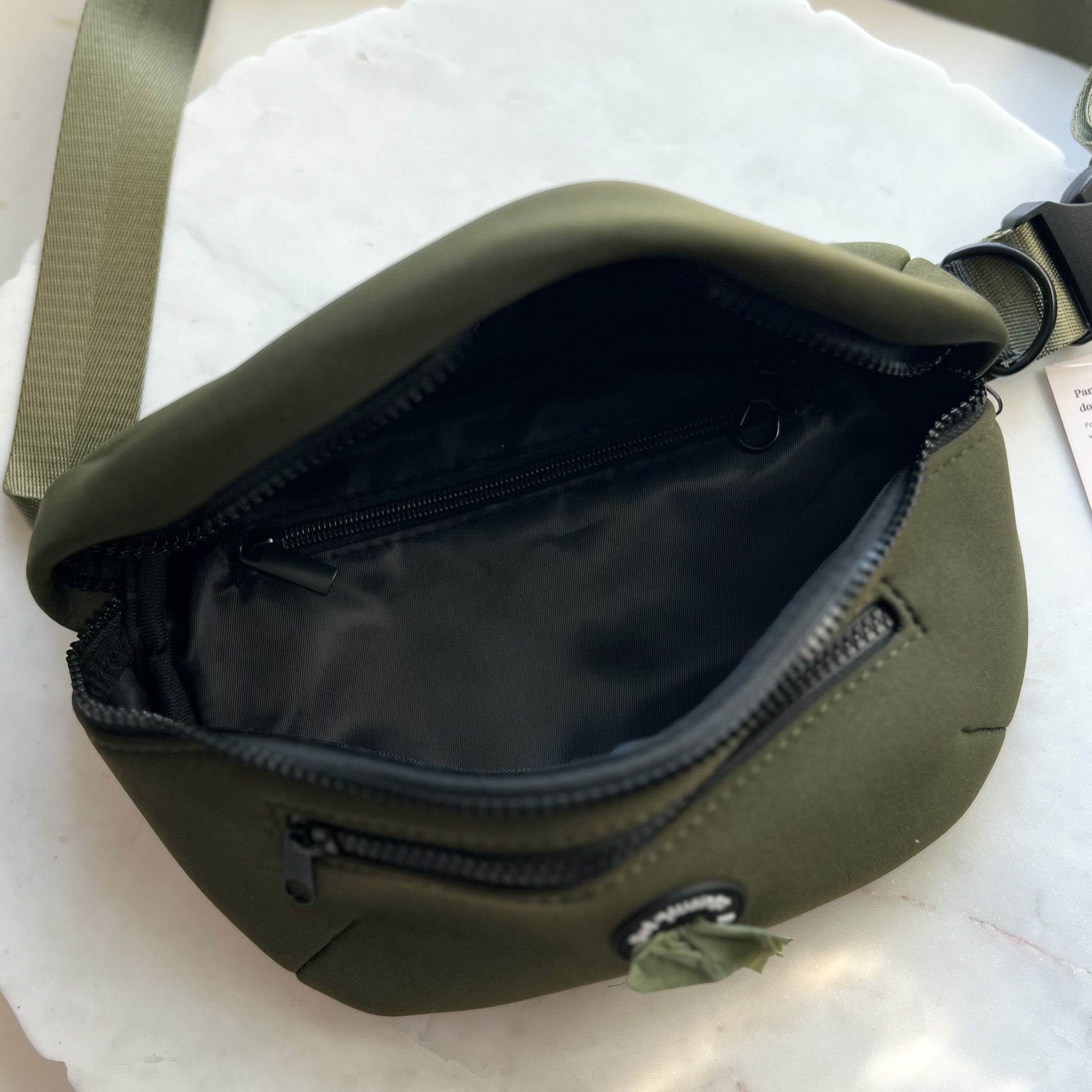 Green Dog Walking Bag - Lazy Paper Club