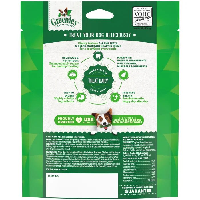 GREENIES Original TEENIE Dental Treats Dental Treats - Lazy Paper Club