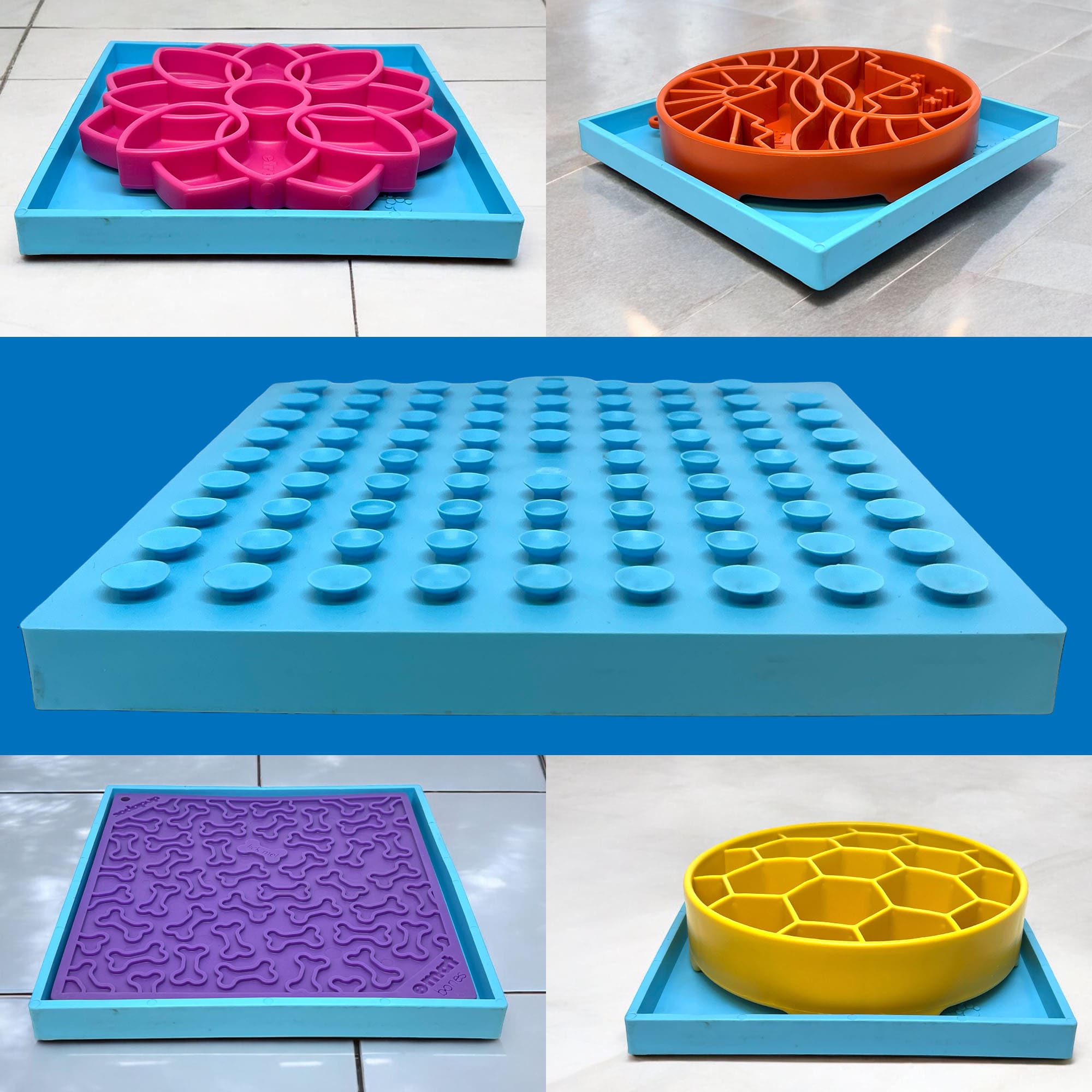 Hold 'em Suction Cup Holder for Dog Bowls & Lick Mats | USA Made EMAT - Lazy Paper Club
