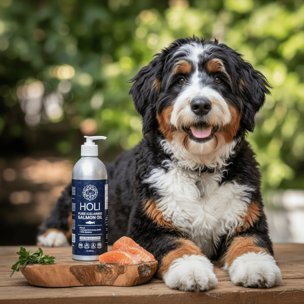 HOLI Icelandic Salmon Oil for Dogs | Extra Virgin Animals & Pet Supplies - Lazy Paper Club