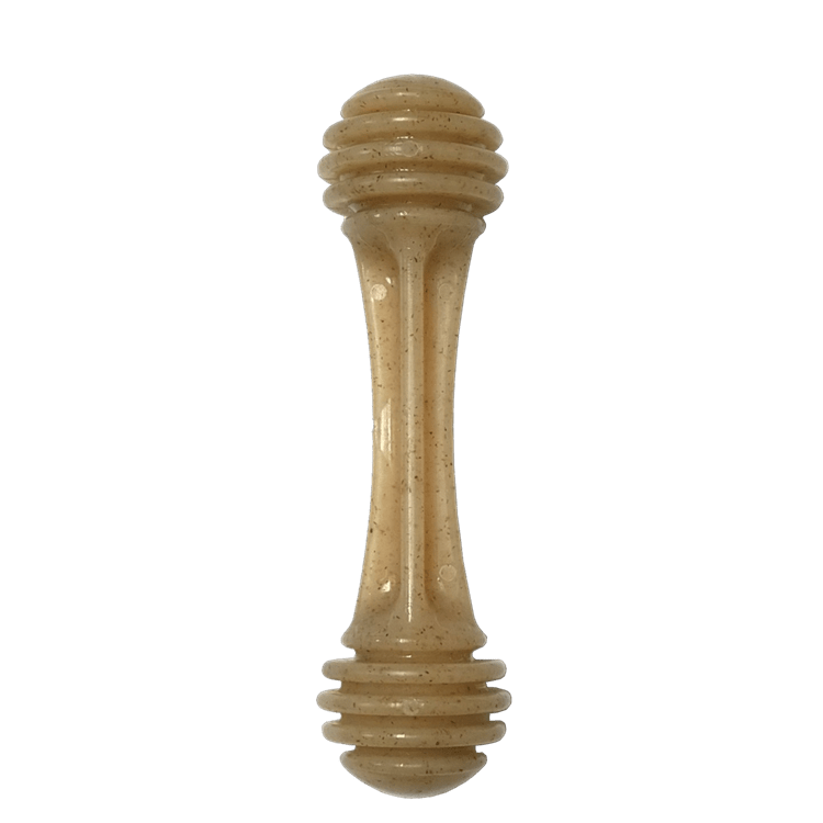 Honey Bone Nylon Dog Toy for Aggressive Chewers | Indestructible | USA Made Nylon Dog Toys - Lazy Paper Club