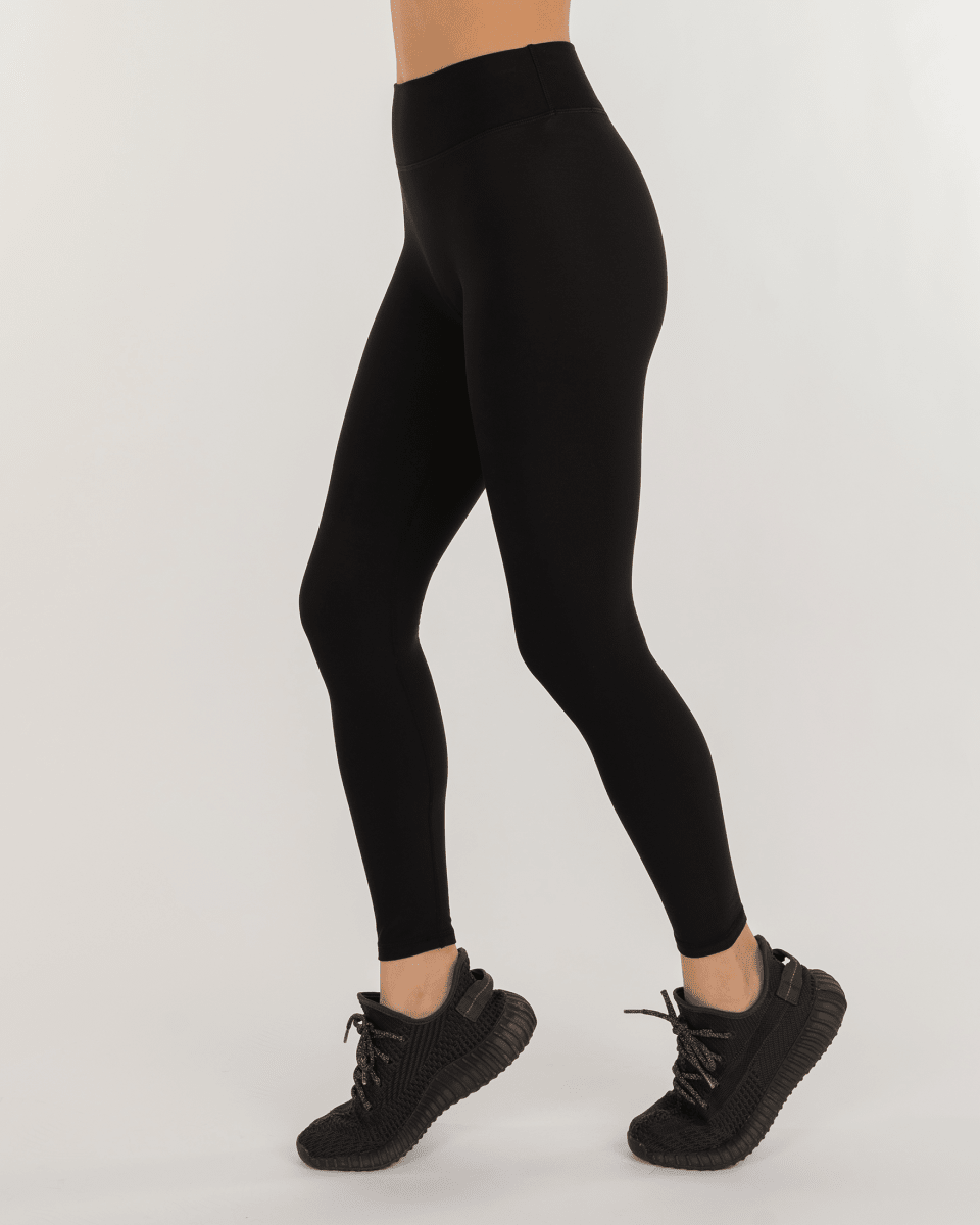 Hybrid Fleece Leggings High Waist 25" - Lazy Paper Club