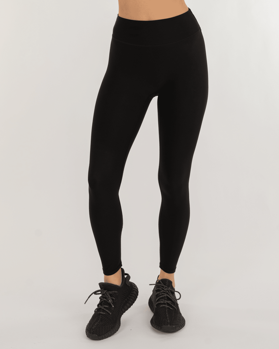 Hybrid Fleece Leggings High Waist 25" - Lazy Paper Club