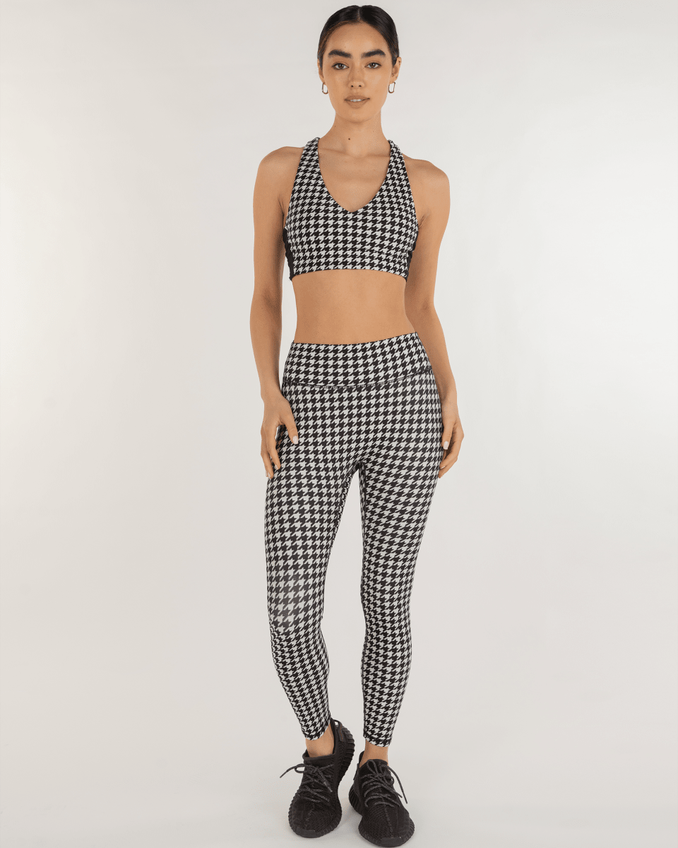 Hybrid Fleece Leggings High Waist 25" - Lazy Paper Club