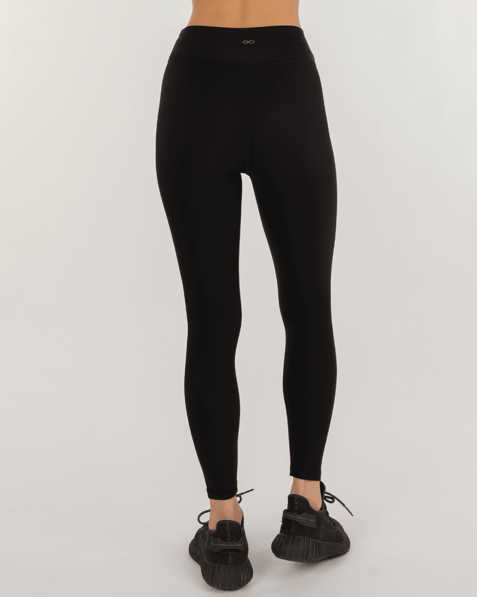 Hybrid Fleece Leggings High Waist 25" - Lazy Paper Club