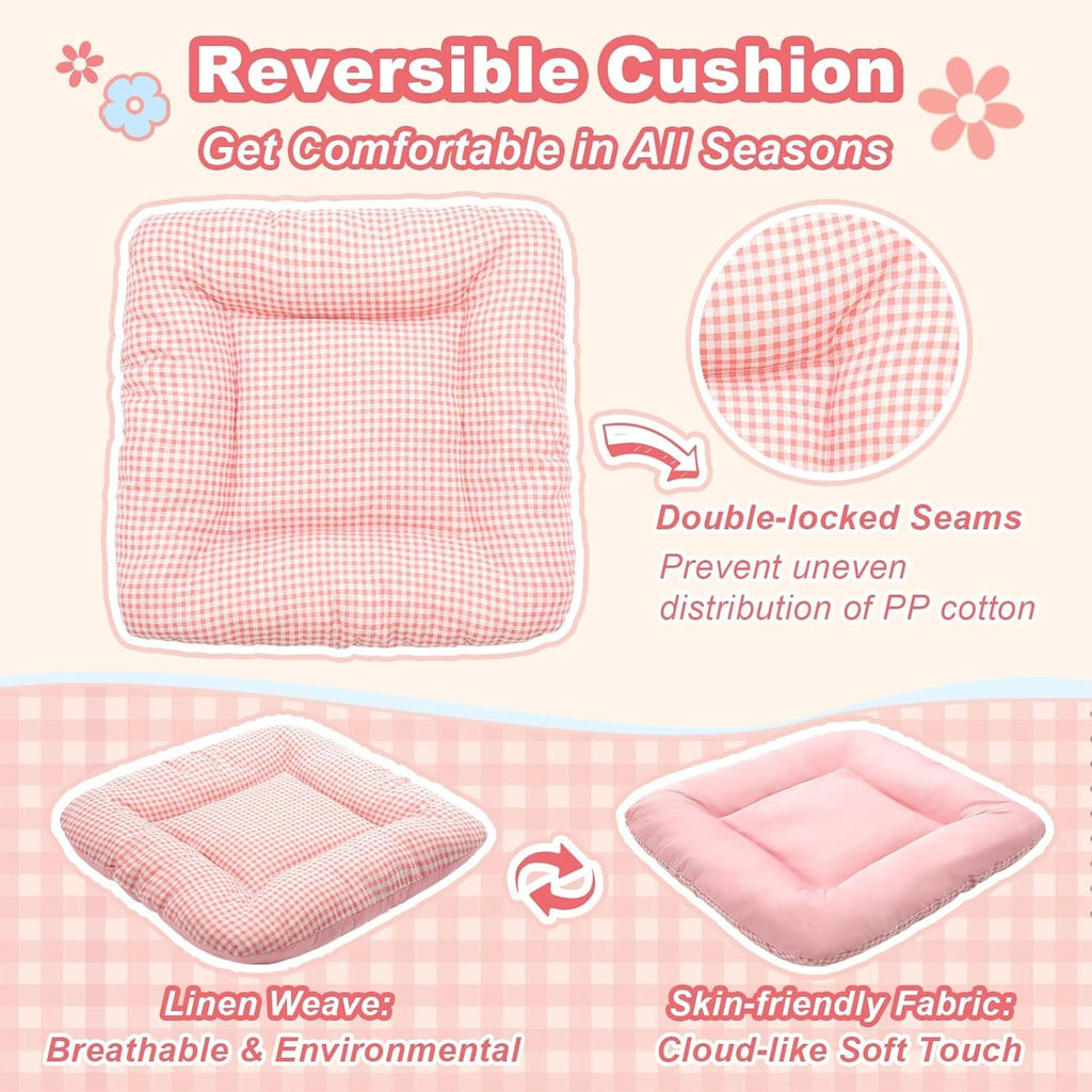 Indoor Dog House Tent Bed Soft Washable Foldable Cave For Small and Medium Dogs - Lazy Paper Club