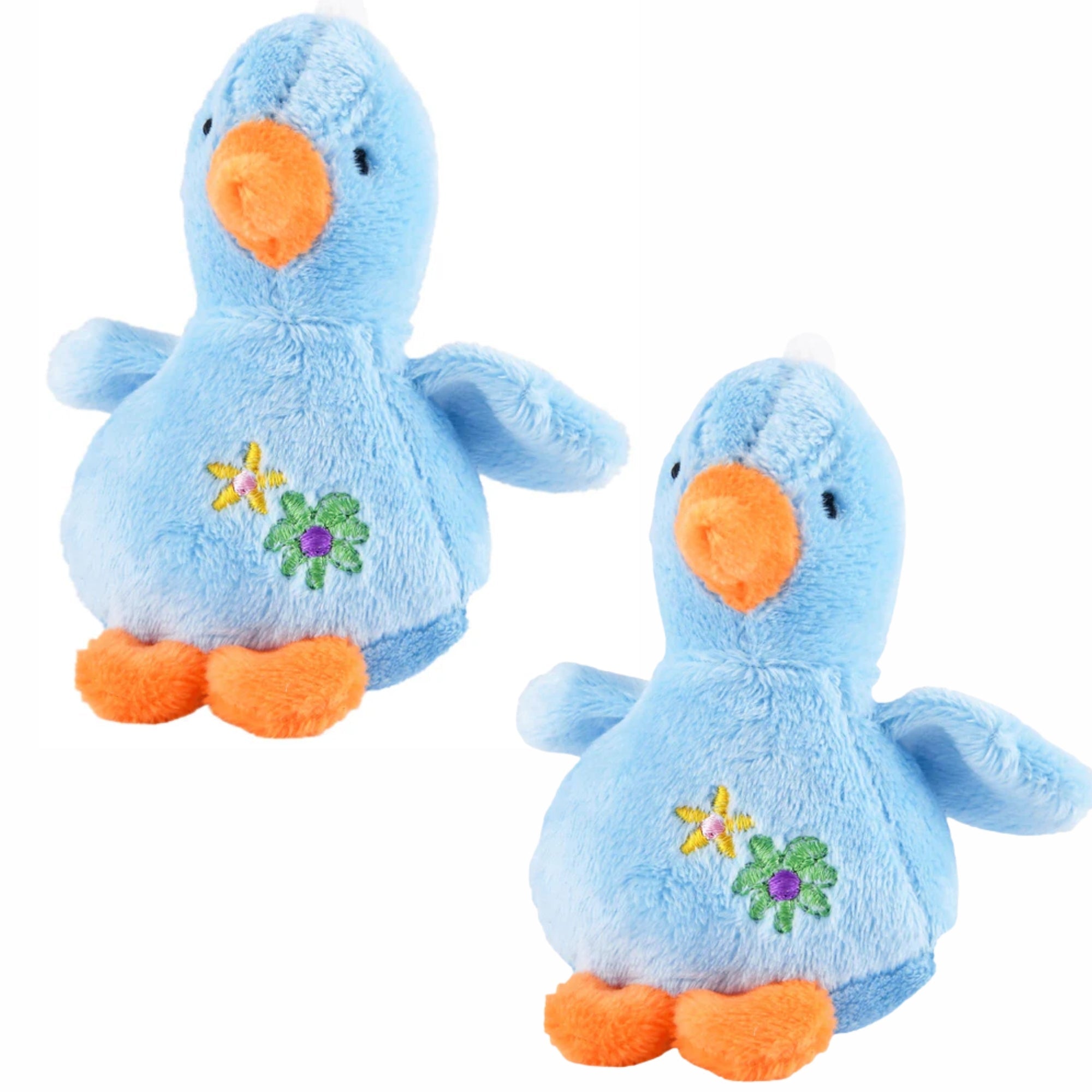 Jeffers 4" Baby Duck Plush Squeaker Dog Toys Dog Supplies > Dog Toys - Lazy Paper Club