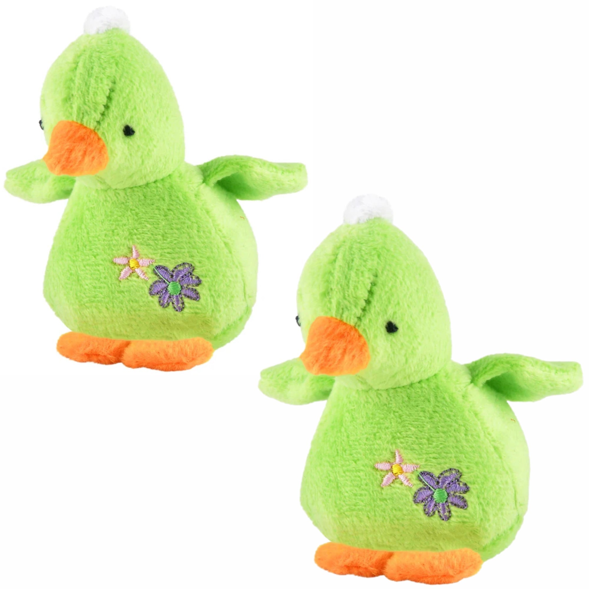 Jeffers 4" Baby Duck Plush Squeaker Dog Toys Dog Supplies > Dog Toys - Lazy Paper Club