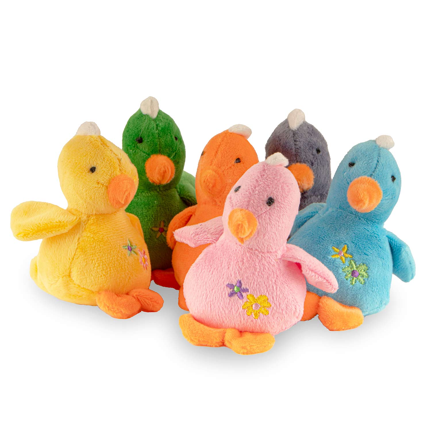 Jeffers 4" Baby Duck Plush Squeaker Dog Toys Dog Supplies > Dog Toys - Lazy Paper Club