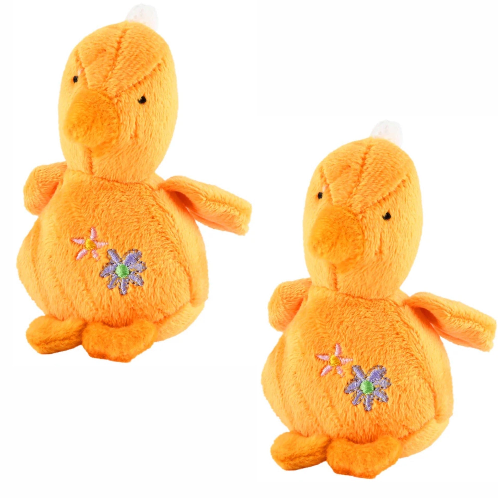 Jeffers 4" Baby Duck Plush Squeaker Dog Toys Dog Supplies > Dog Toys - Lazy Paper Club